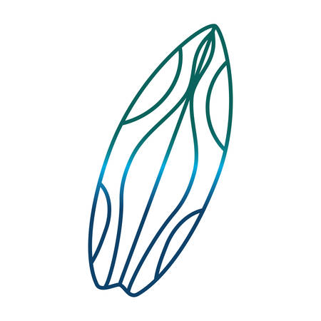 surfboard icon over white background vector illustrationのイラスト素材