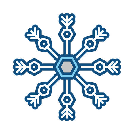 Snowflake icon.のイラスト素材