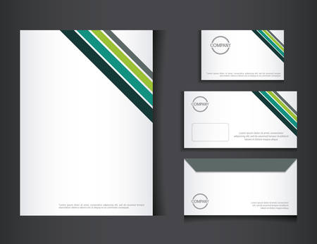 branding identity corporate company designのイラスト素材