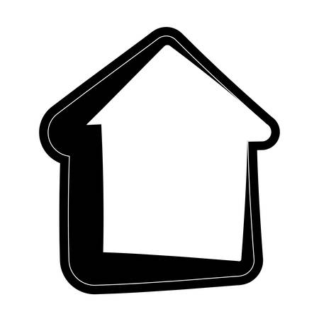 House isolated symbol.のイラスト素材
