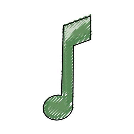 Music note symbol.のイラスト素材