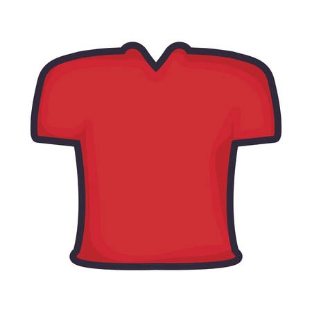 american football  t.shirt   vector illustrationのイラスト素材