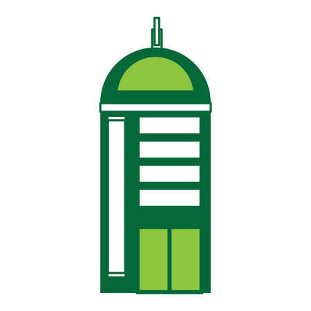 City building icon illustration.のイラスト素材