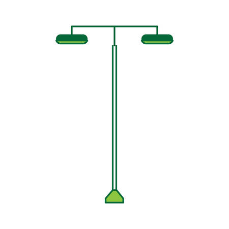 Street light icon illustration.のイラスト素材