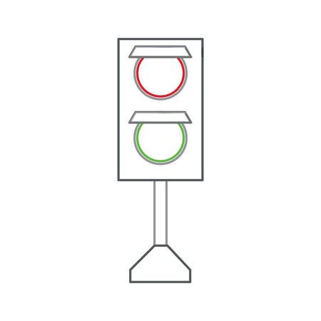 traffic light iconのイラスト素材