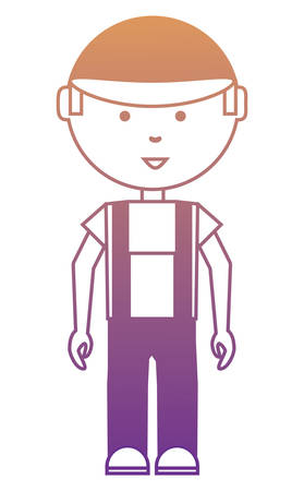 Mechanic man icon.のイラスト素材