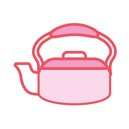 Kettle kitchen utensil icon vector illustration graphic designのイラスト素材