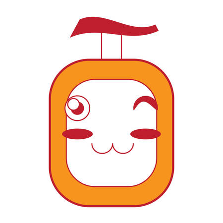 kawaii cleaning utensils designのイラスト素材