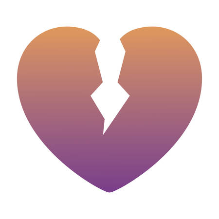 broken heart iconのイラスト素材