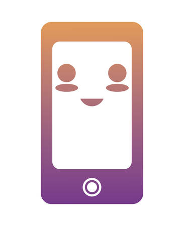 smartphone deviceのイラスト素材