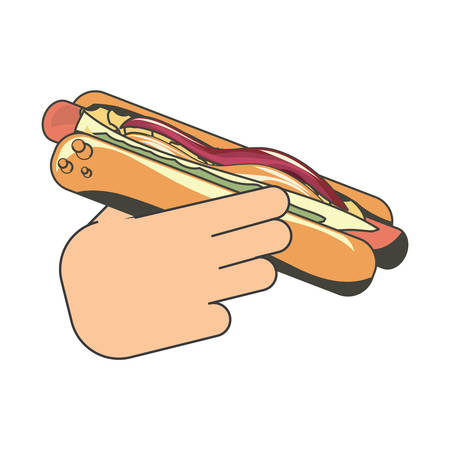 Fast food design Vector illustration.のイラスト素材