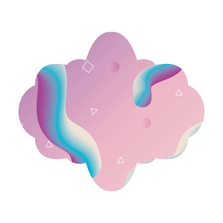 Geometric vector illustrationのイラスト素材