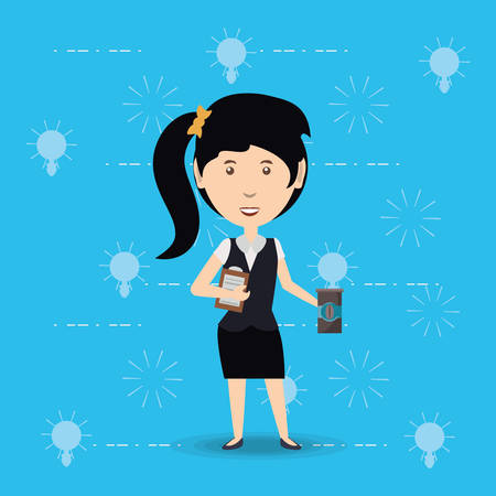 Business character designのイラスト素材