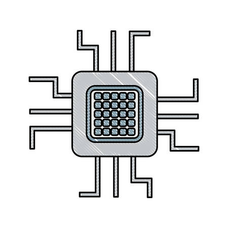 electronic circuit designのイラスト素材