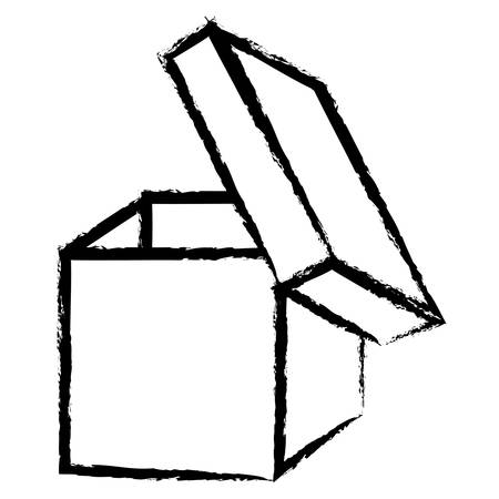 open box iconのイラスト素材