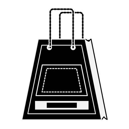 shopping bag iconのイラスト素材