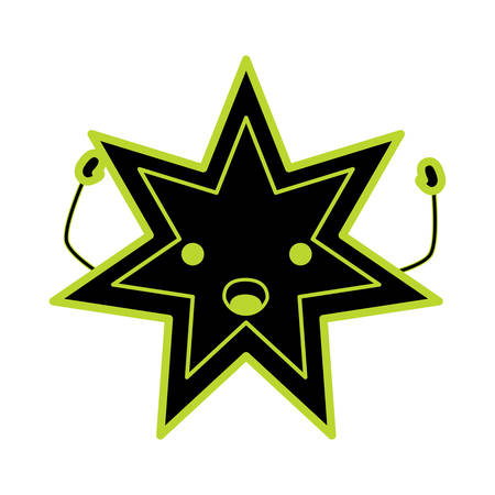 star icon imageのイラスト素材