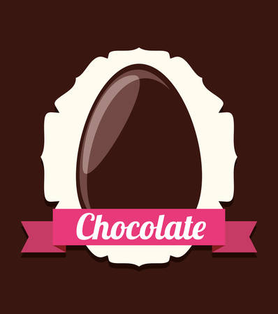 Chocolate candies designのイラスト素材