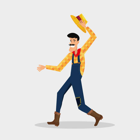 Festa Junina designのイラスト素材