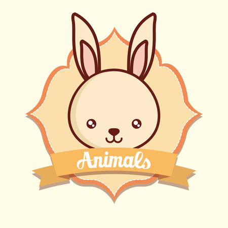 Cute animals designのイラスト素材