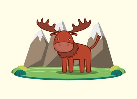 Cute animals designのイラスト素材