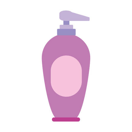 Hand soap bottle icon over white background vector illustrationのイラスト素材