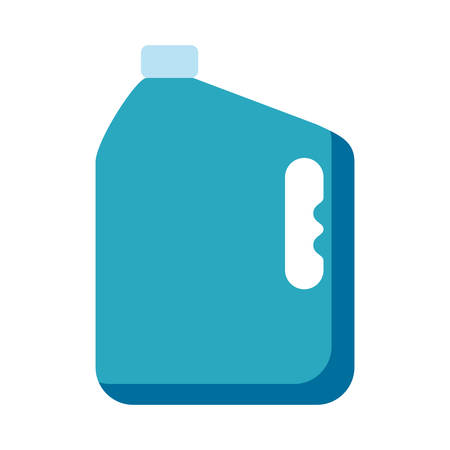 Cleaning bottle icon over white background, colorful design vector illustrationのイラスト素材