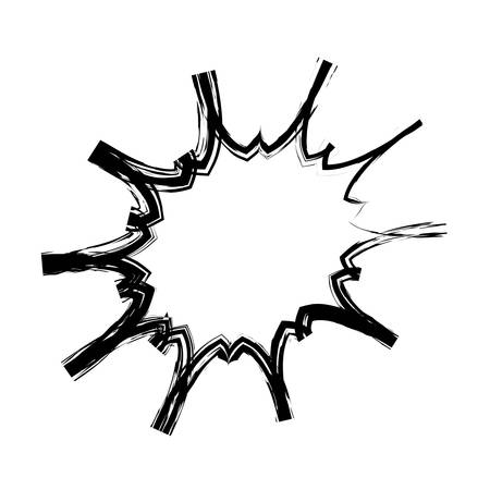 Comic bubble cartoon icon vector illustration graphic designのイラスト素材