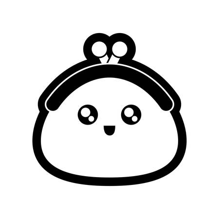 Coin purse image illustrationsのイラスト素材