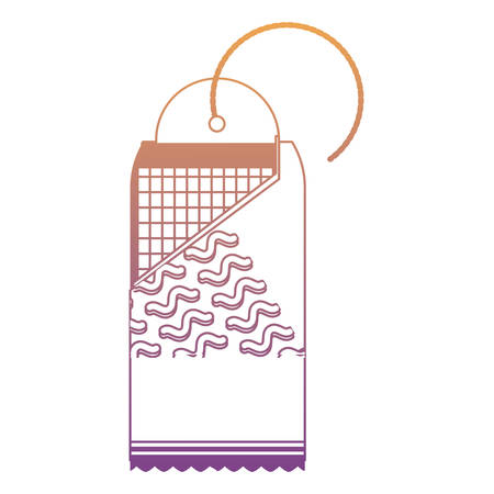 Price tag with memphis style over white background, vector illustrationのイラスト素材