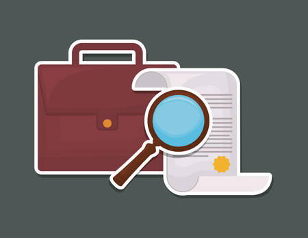 portfolio and over background, colorful design. vector illustrationのイラスト素材