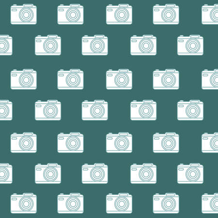 photographic cameras background, colorful design. vector illustrationのイラスト素材