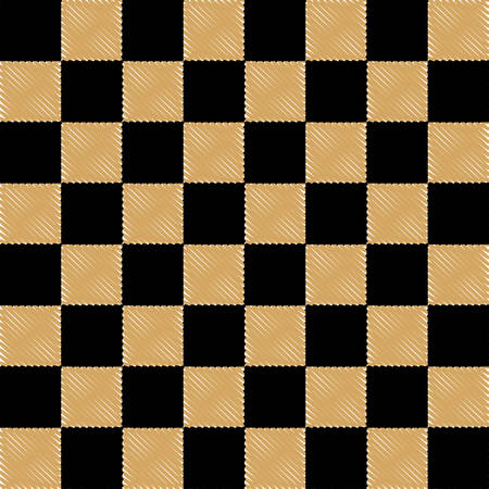 chessboard background, vector illustrationのイラスト素材