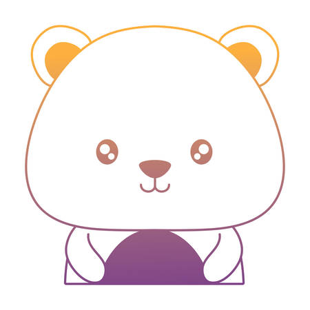 Cute squirrel icon over white background, vector illustrationのイラスト素材