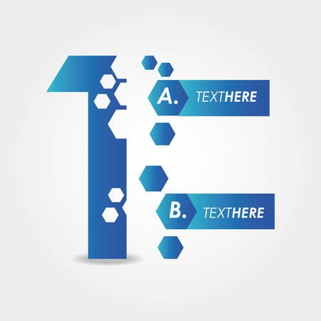 abstract infographics with alphabet sketches vector illustrationのイラスト素材