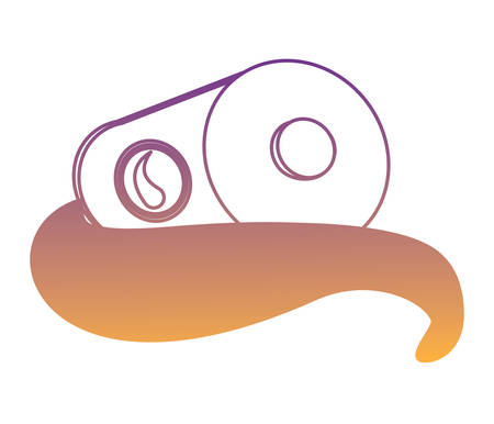 oil Barrel icon over white background, vector illustrationのイラスト素材