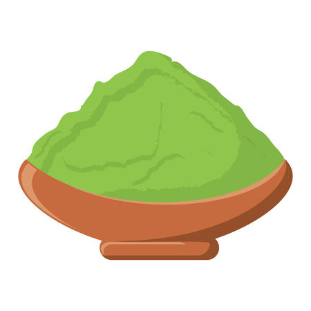 mud pot icon over white background, vector illustrationのイラスト素材