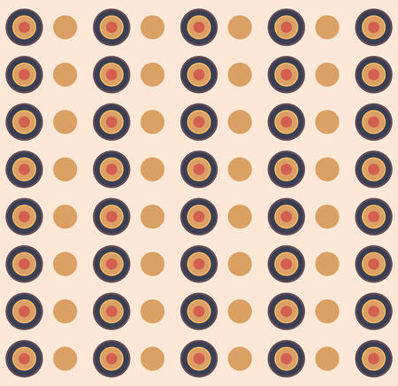 design of colorful Pattern with circular shapes, vector illustrationのイラスト素材