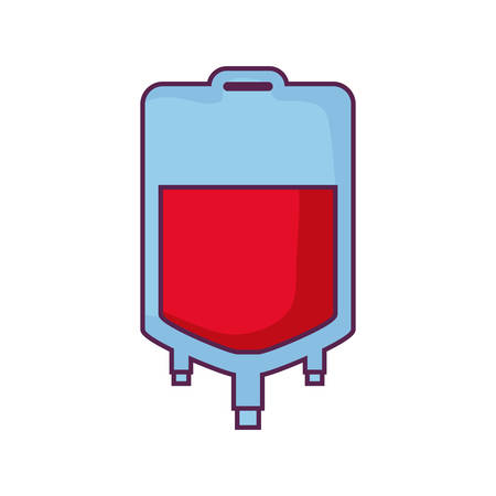 blood donation bag icon vector illustration designのイラスト素材