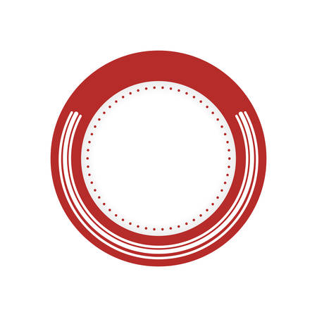 circle seal stamp icon vector illustration designのイラスト素材