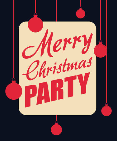 merry christmas greeting card celebration vector illustrationのイラスト素材