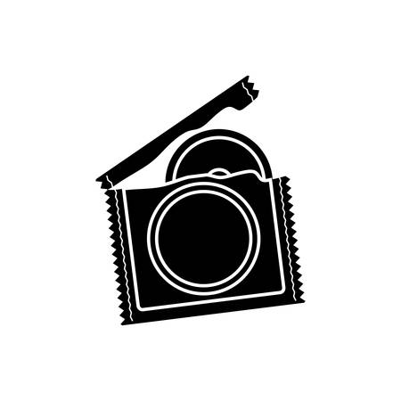 condom protection packing open vector illustration designのイラスト素材