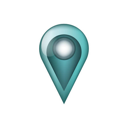 pin pointer location icon vector illustration designのイラスト素材