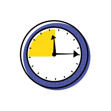 watch time isolated icon vector illustration designのイラスト素材