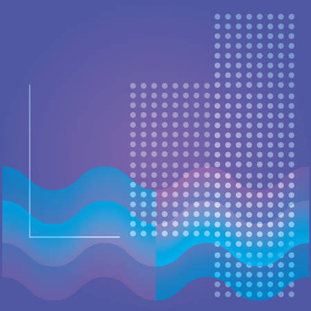 pattern of geometric figures vector illustration designのイラスト素材