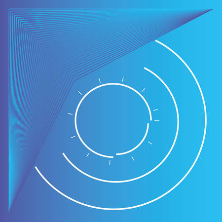 pattern of geometric figures vector illustration designのイラスト素材