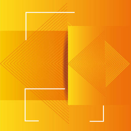 pattern of geometric figures vector illustration designのイラスト素材