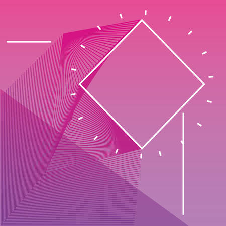 pattern of geometric figures vector illustration designのイラスト素材