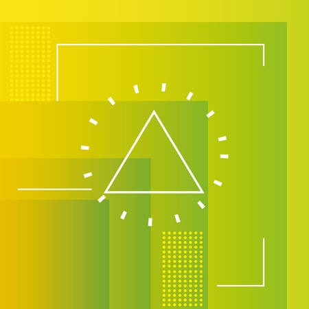 pattern of geometric figures vector illustration designのイラスト素材