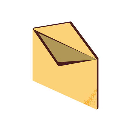 envelope mail isolated icon vector illustration designのイラスト素材